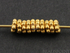 Gold Vermeil Tiny Daisy Spacer,10 Pieces,(VM/6300/4)